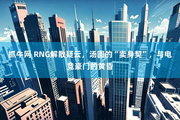 抓牛网 RNG解散疑云,汤圆的“卖身契”,与电竞豪门的黄昏